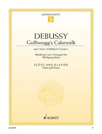 Cover: 9790001192200 | Golliwogg's Cakewalk | from Children's Corner | Claude Debussy | Buch