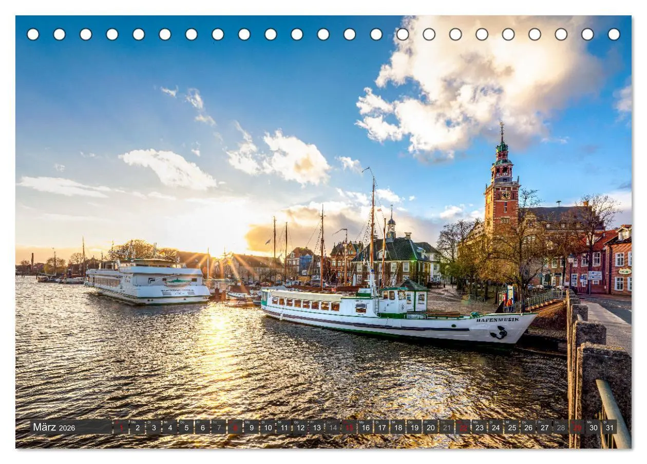 Bild: 9783457462300 | Moin Moormerland (Tischkalender 2026 DIN A5 quer), CALVENDO...