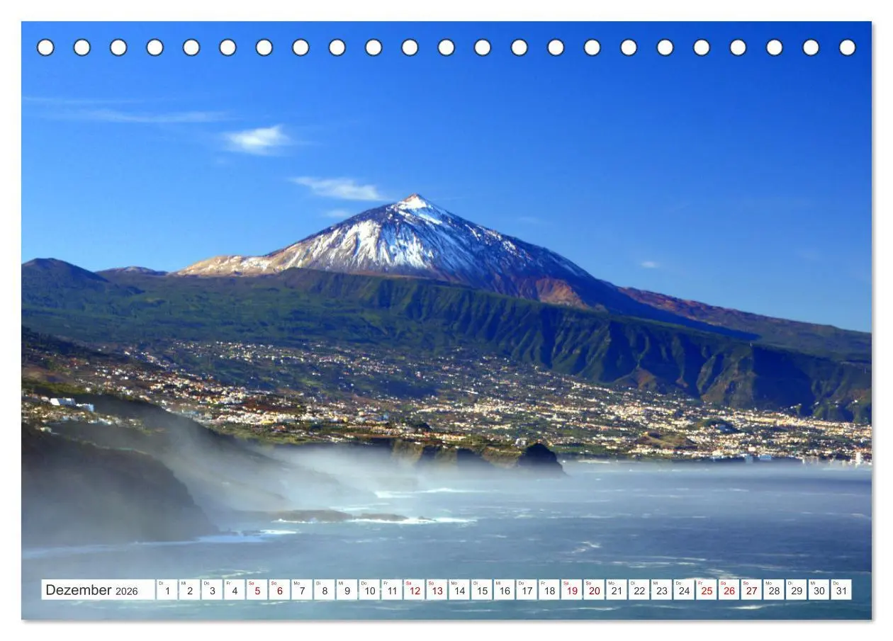 Bild: 9783457532300 | Teneriffa Insel der Glückseligen (Tischkalender 2026 DIN A5 quer),...