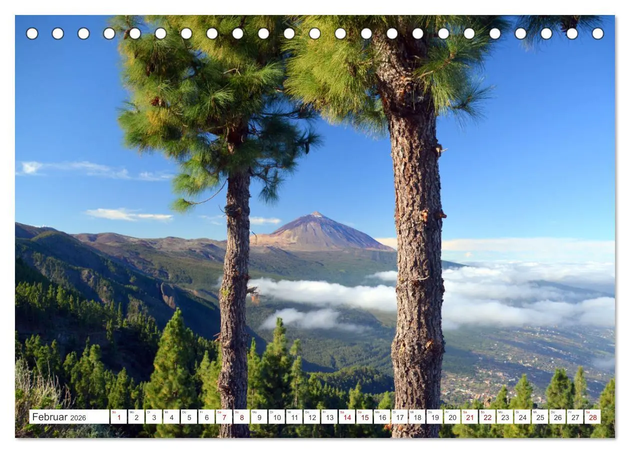 Bild: 9783457532300 | Teneriffa Insel der Glückseligen (Tischkalender 2026 DIN A5 quer),...