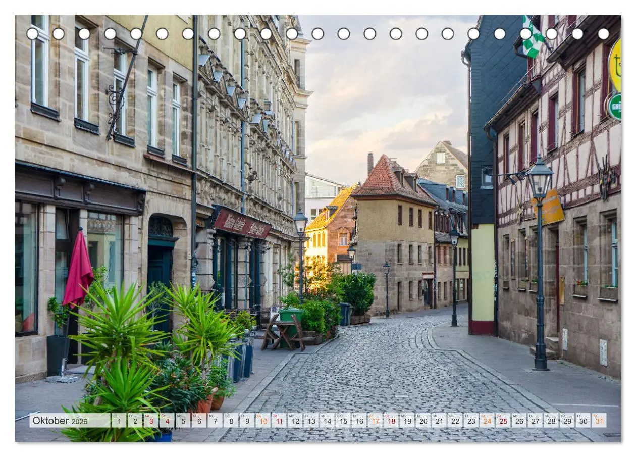 Bild: 9783457912300 | Fürth Impressionen (Tischkalender 2026 DIN A5 quer), CALVENDO...