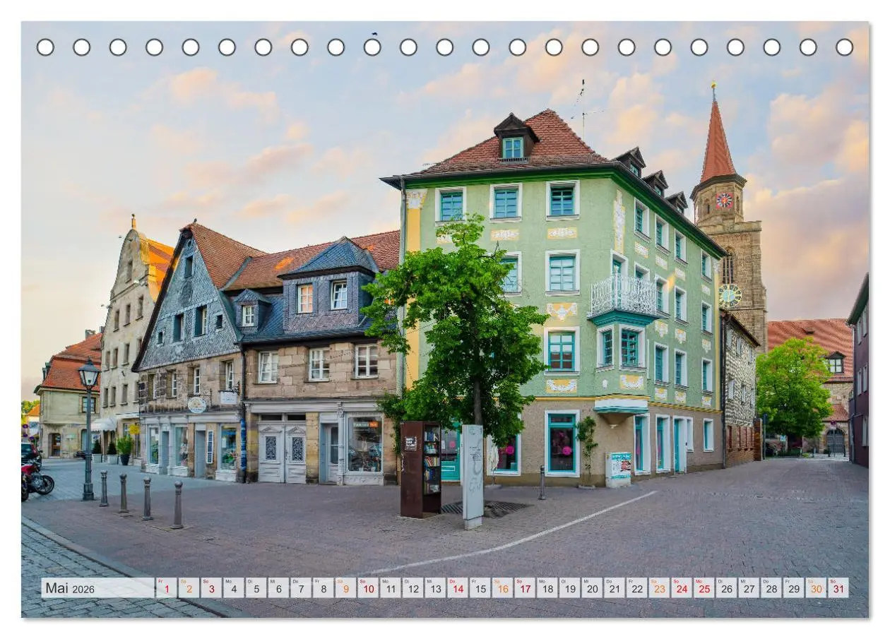Bild: 9783457912300 | Fürth Impressionen (Tischkalender 2026 DIN A5 quer), CALVENDO...