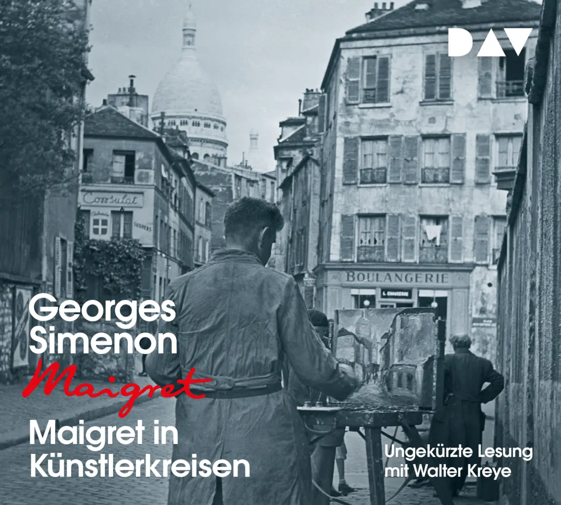 Cover: 9783742412300 | Maigret in Künstlerkreisen,4 Audio-CDs | Georges Simenon | Audio-CD
