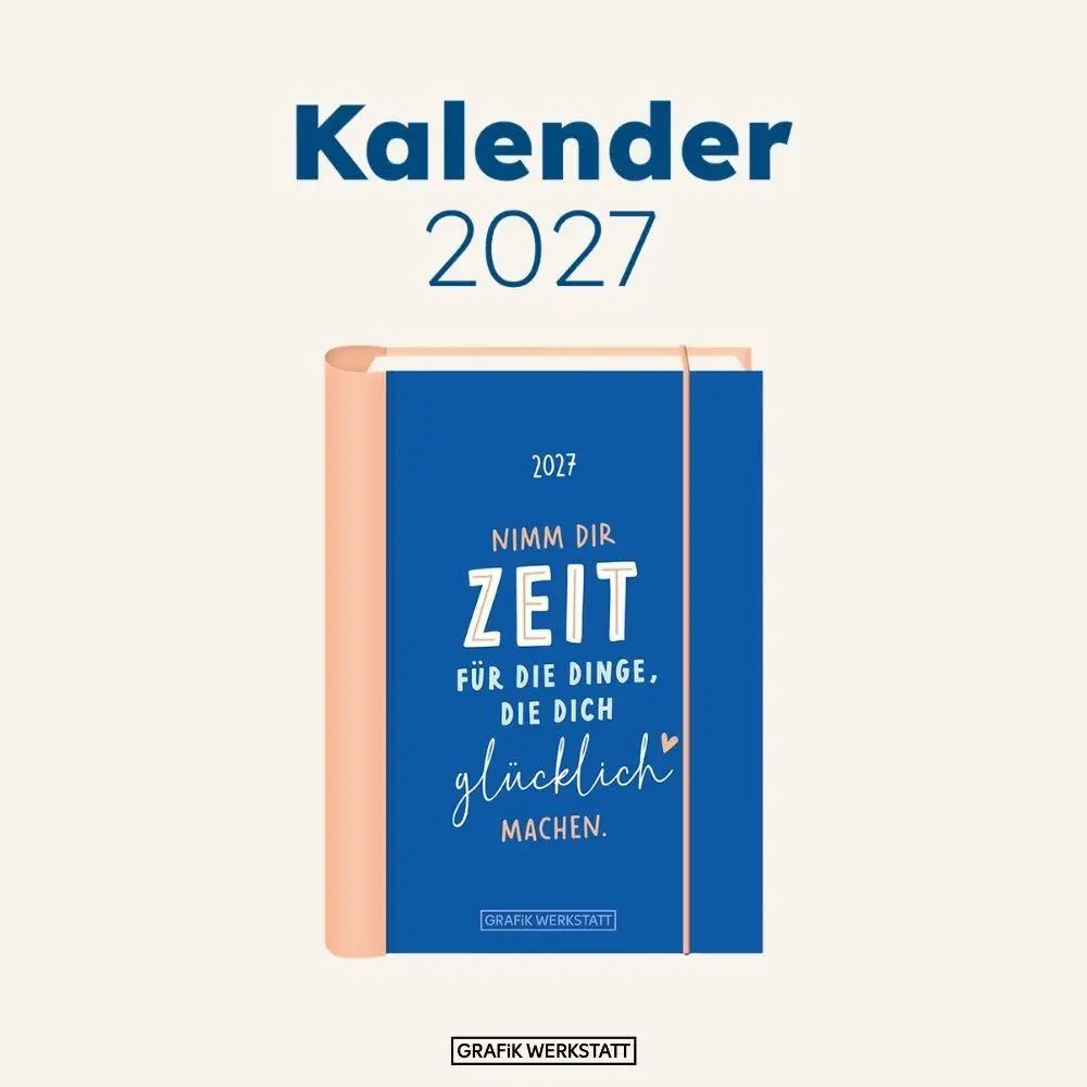 Bild: 9783986362300 | Terminplaner 2027 Nimm dir Zeit | Terminplaner Hardcover | Original