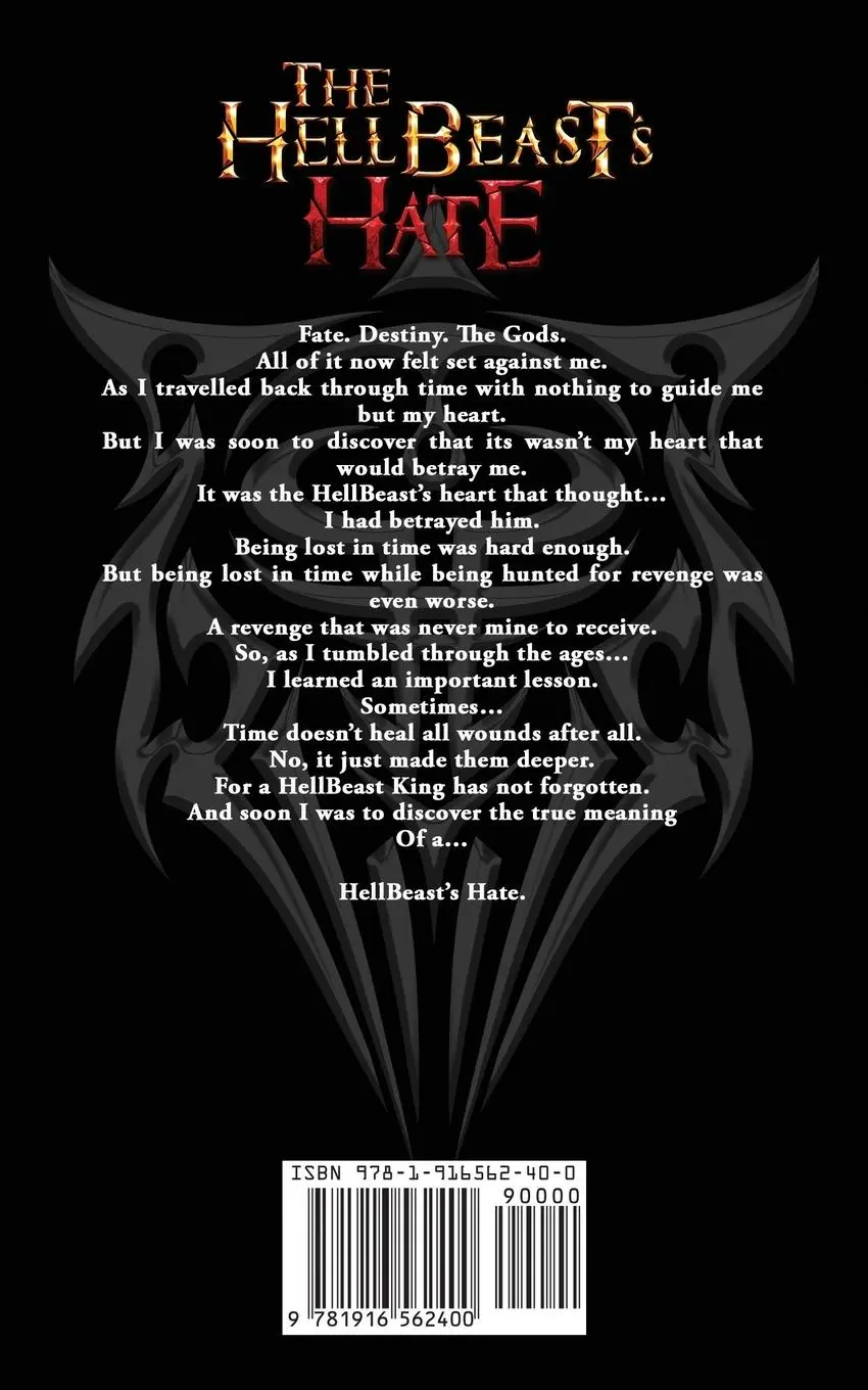 Rückseite: 9781916562400 | The HellBeast's Hate | Stephanie Hudson | Taschenbuch | Englisch