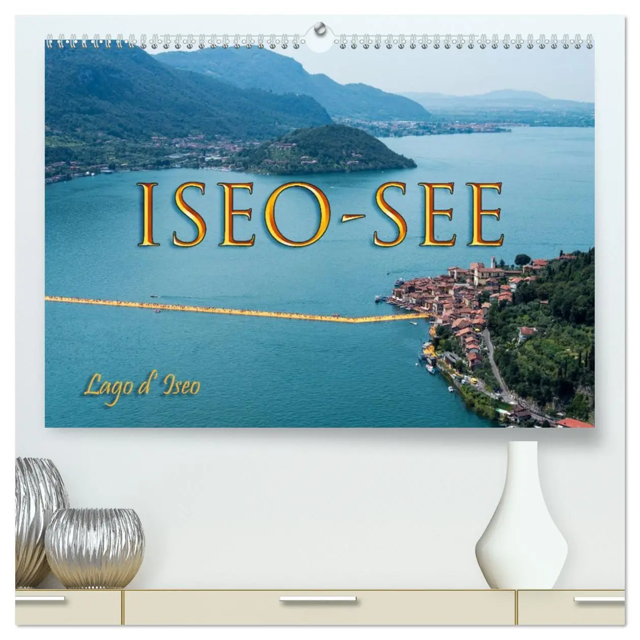 Cover: 9783457452400 | Iseo-See (hochwertiger Premium Wandkalender 2026 DIN A2 quer),...