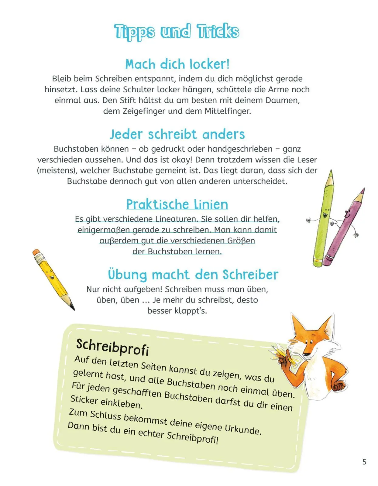 Bild: 9783551192400 | Schreibübungen für die 1. und 2. Klasse | Eva Odersky | Taschenbuch