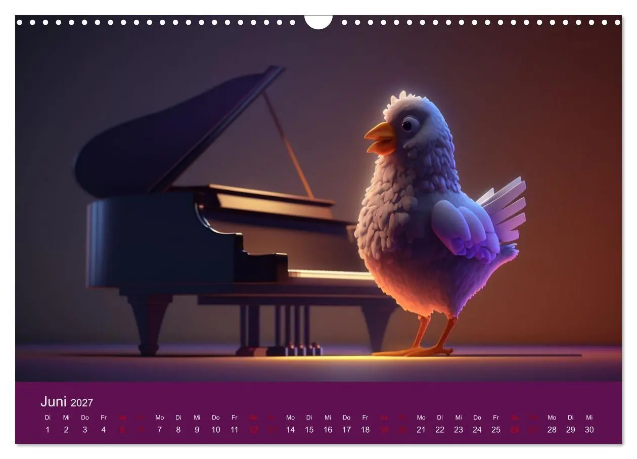 Bild: 9783569322400 | Hühner im Rampenlicht Ein Kalender voller tierischer Fotostars...
