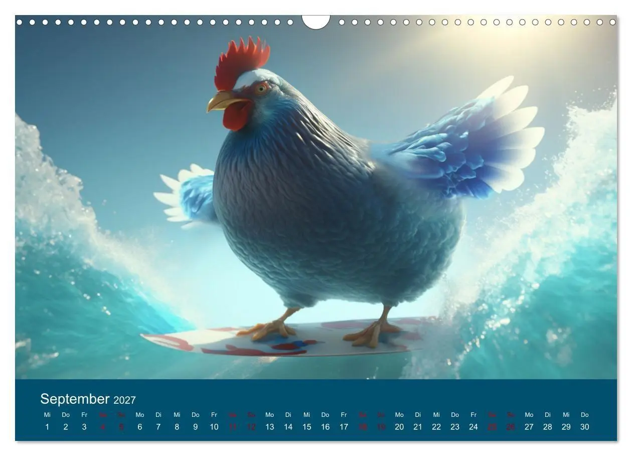 Bild: 9783569322400 | Hühner im Rampenlicht Ein Kalender voller tierischer Fotostars...
