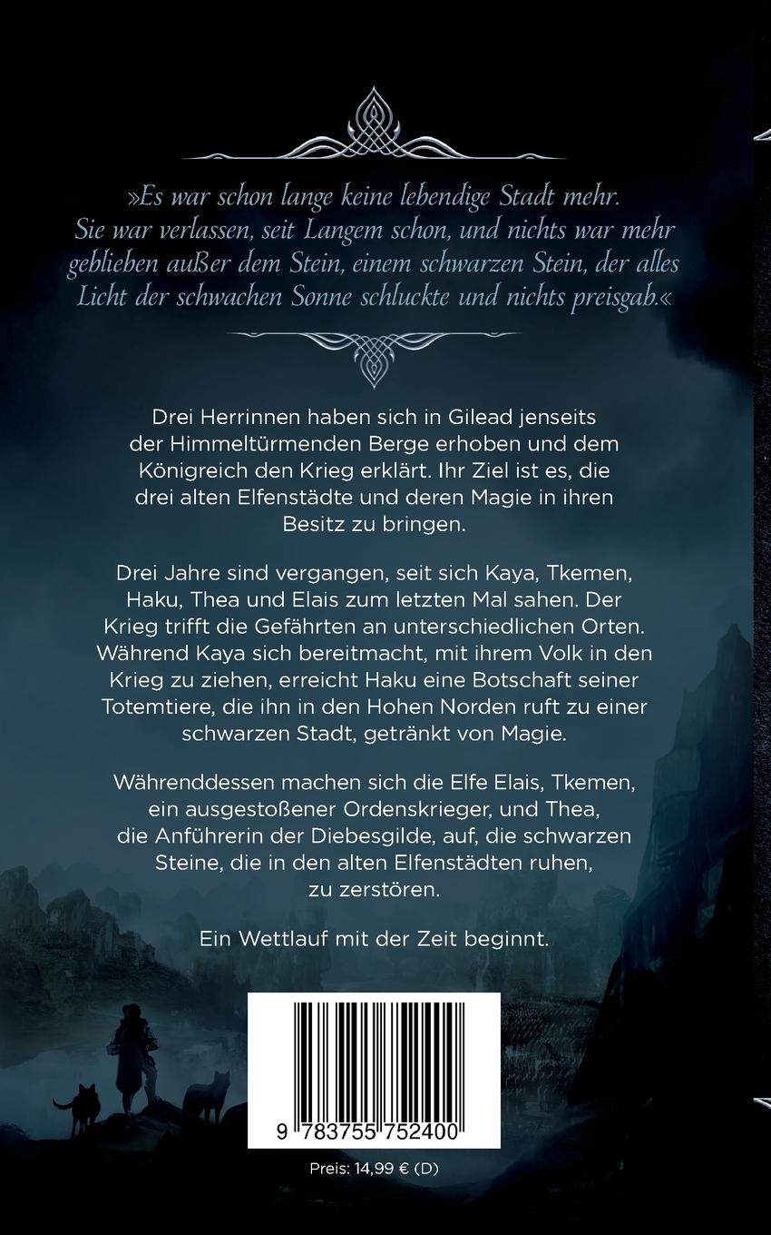 Rückseite: 9783755752400 | Wolfszeit | Die schwarze Stadt | Bjela Schwenk | Taschenbuch | 438 S.