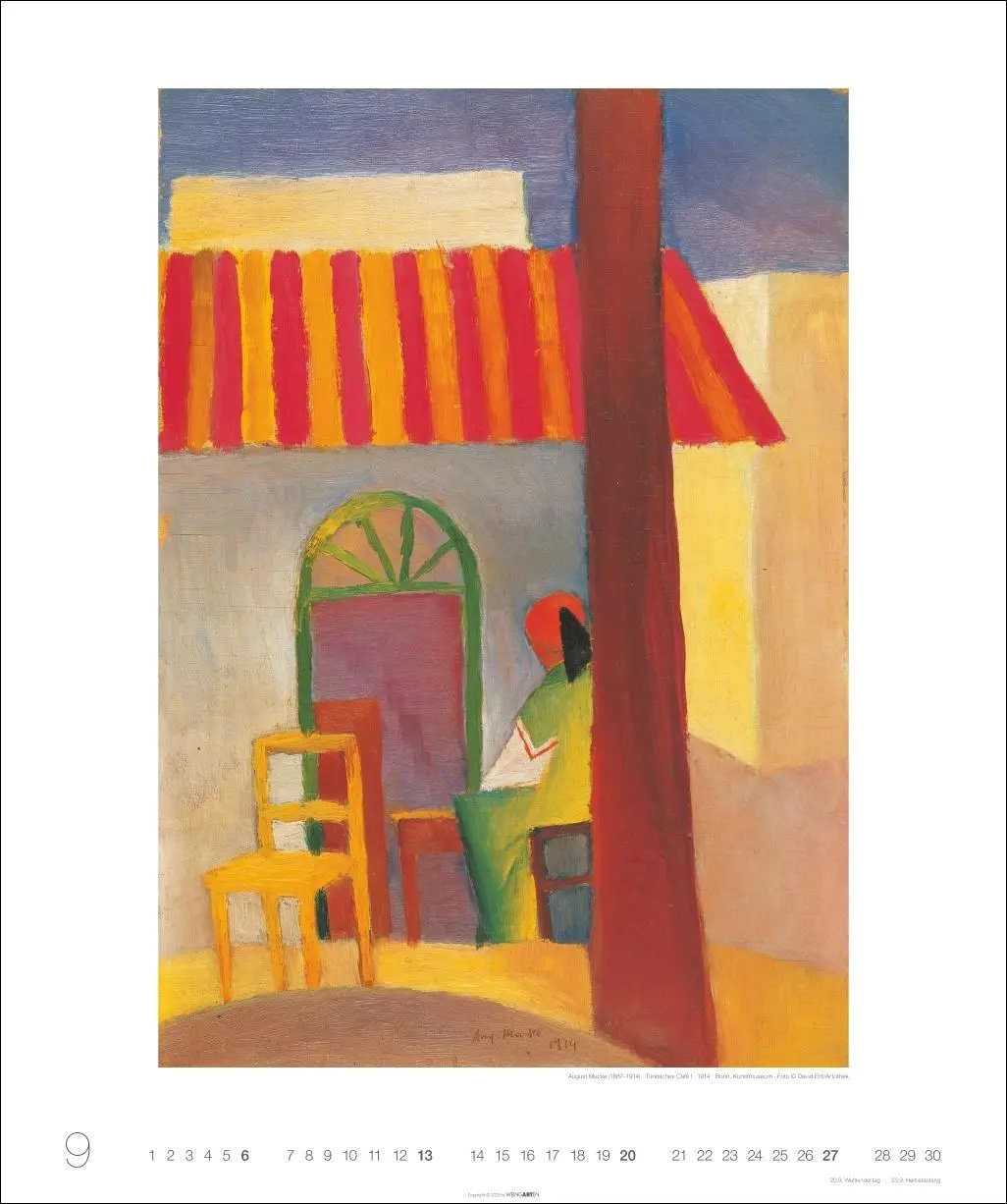 Bild: 9783839902400 | Die Tunisreise Edition Kalender 2026 | Paul/Macke, August Klee | 14 S.