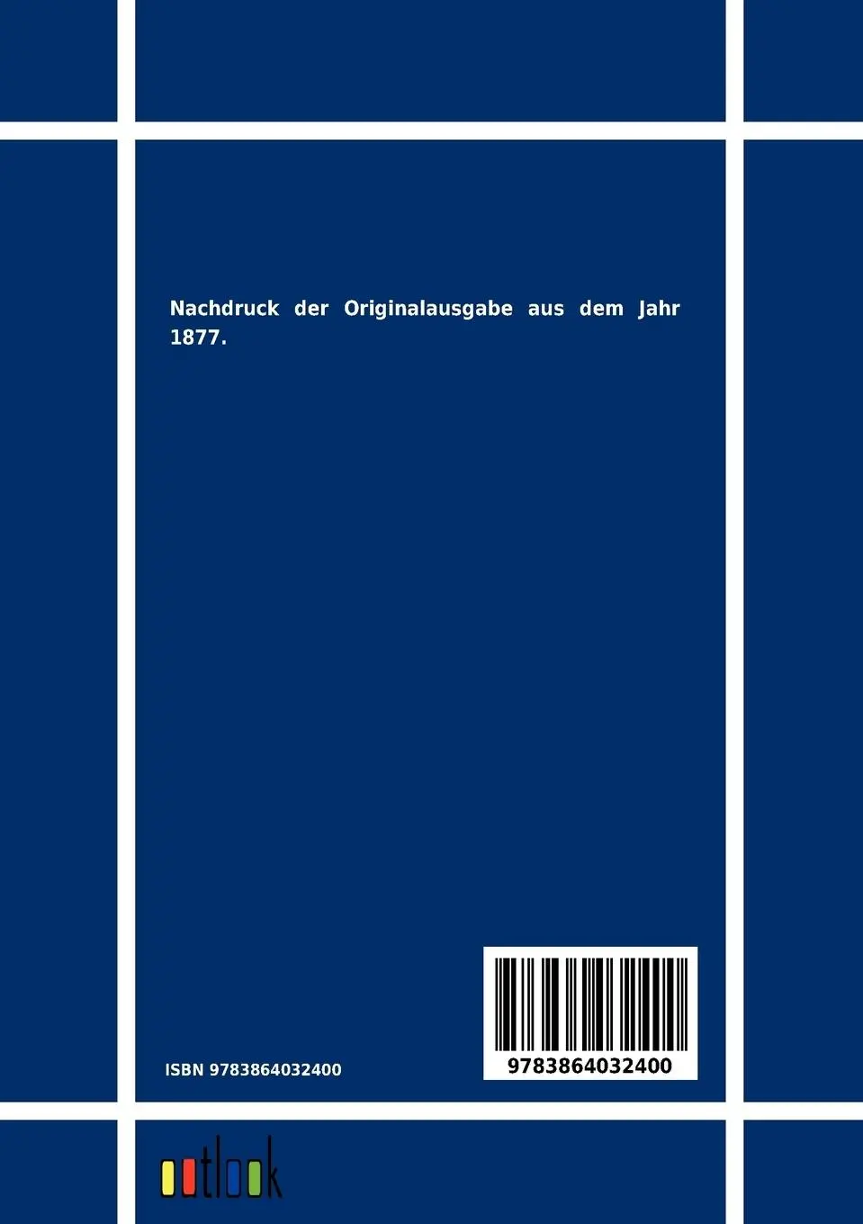 Rückseite: 9783864032400 | Handbuch der Aquarellmalerei | Friedrich Jaennicke | Taschenbuch