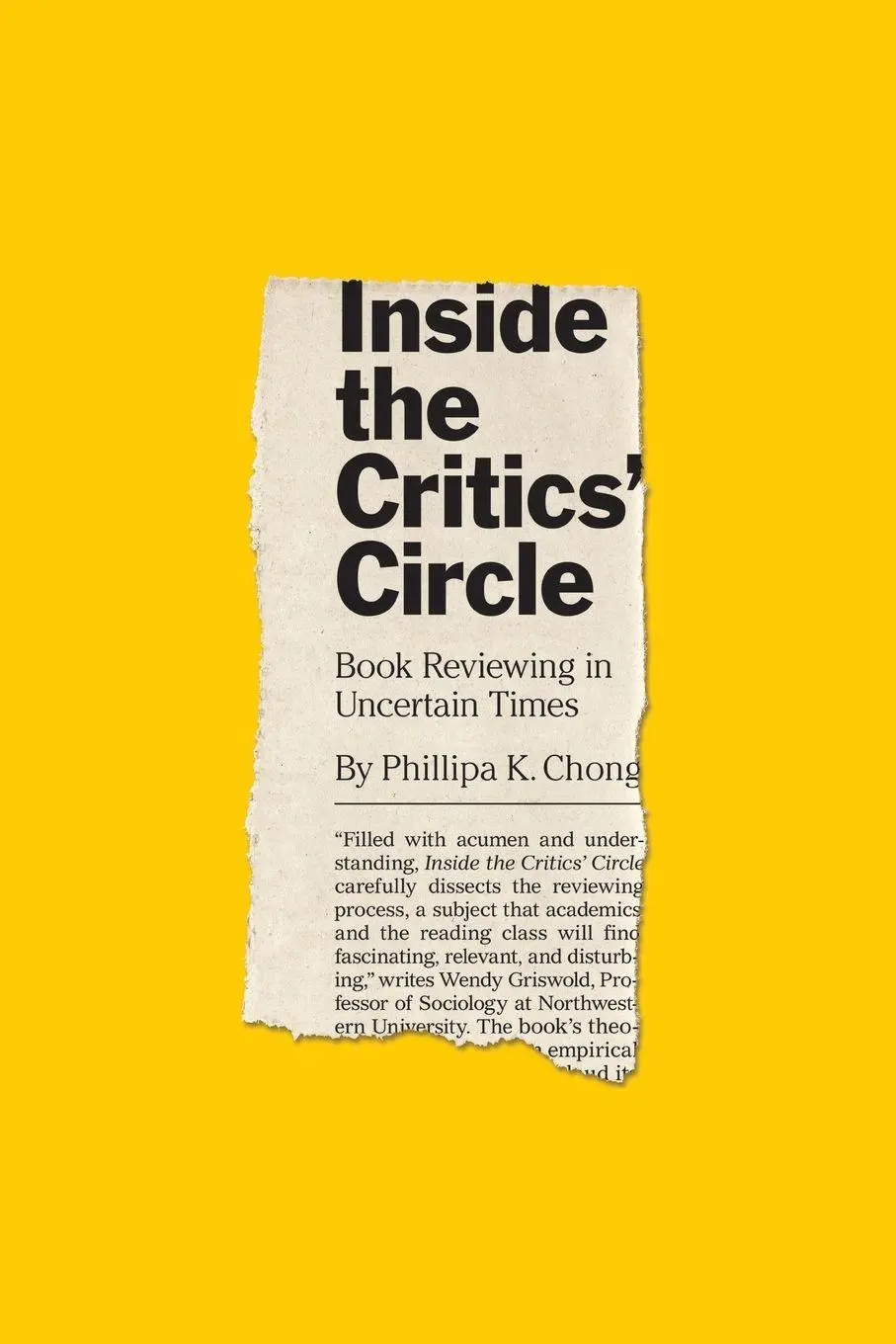 Cover: 9780691212500 | Inside the Critics' Circle | Book Reviewing in Uncertain Times | Chong