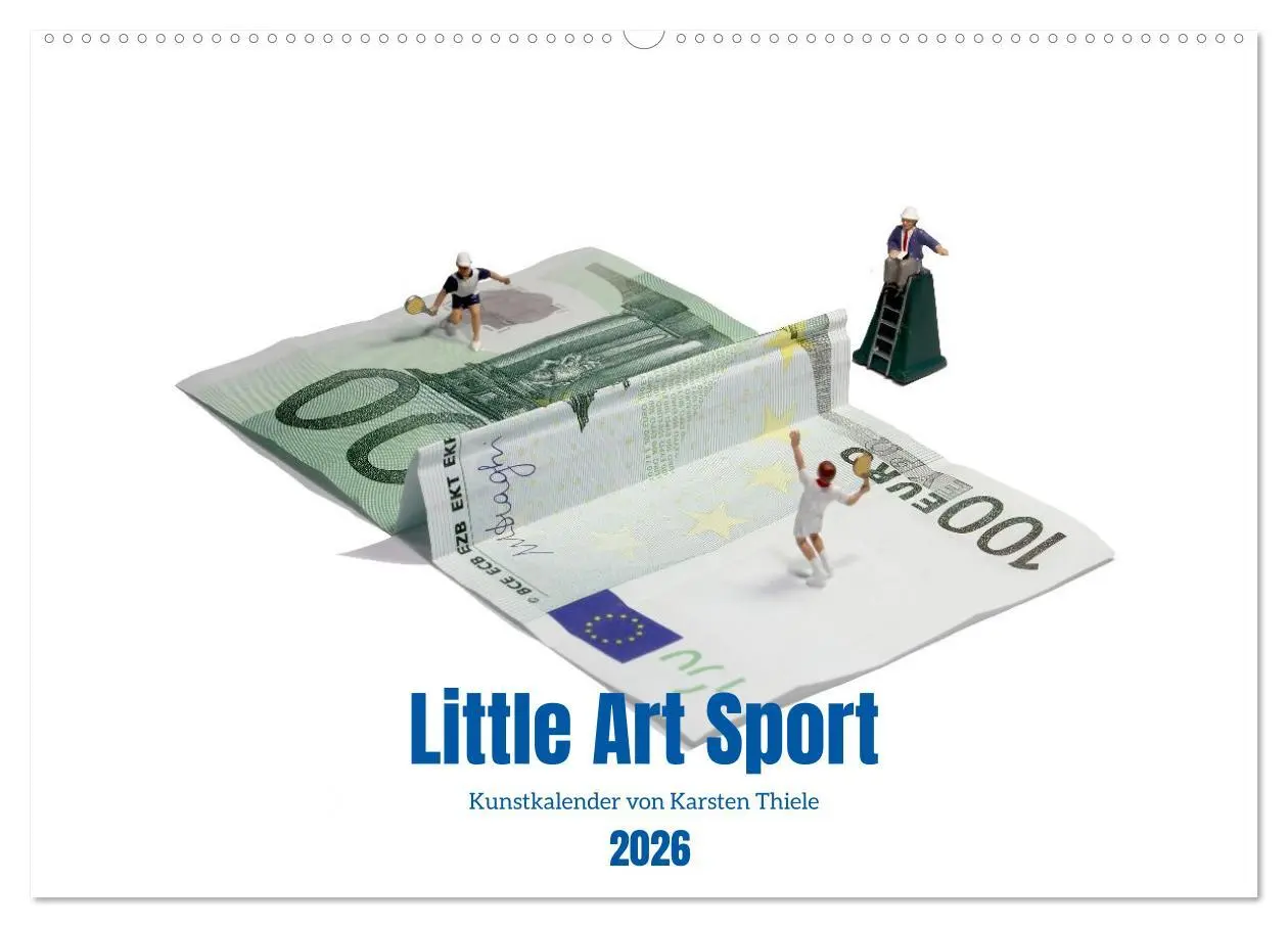 Cover: 9783516602500 | Little Art Sport Kunstkalender (Wandkalender 2026 DIN A2 quer),...