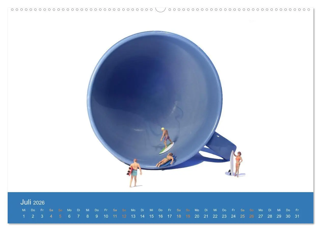 Bild: 9783516602500 | Little Art Sport Kunstkalender (Wandkalender 2026 DIN A2 quer),...