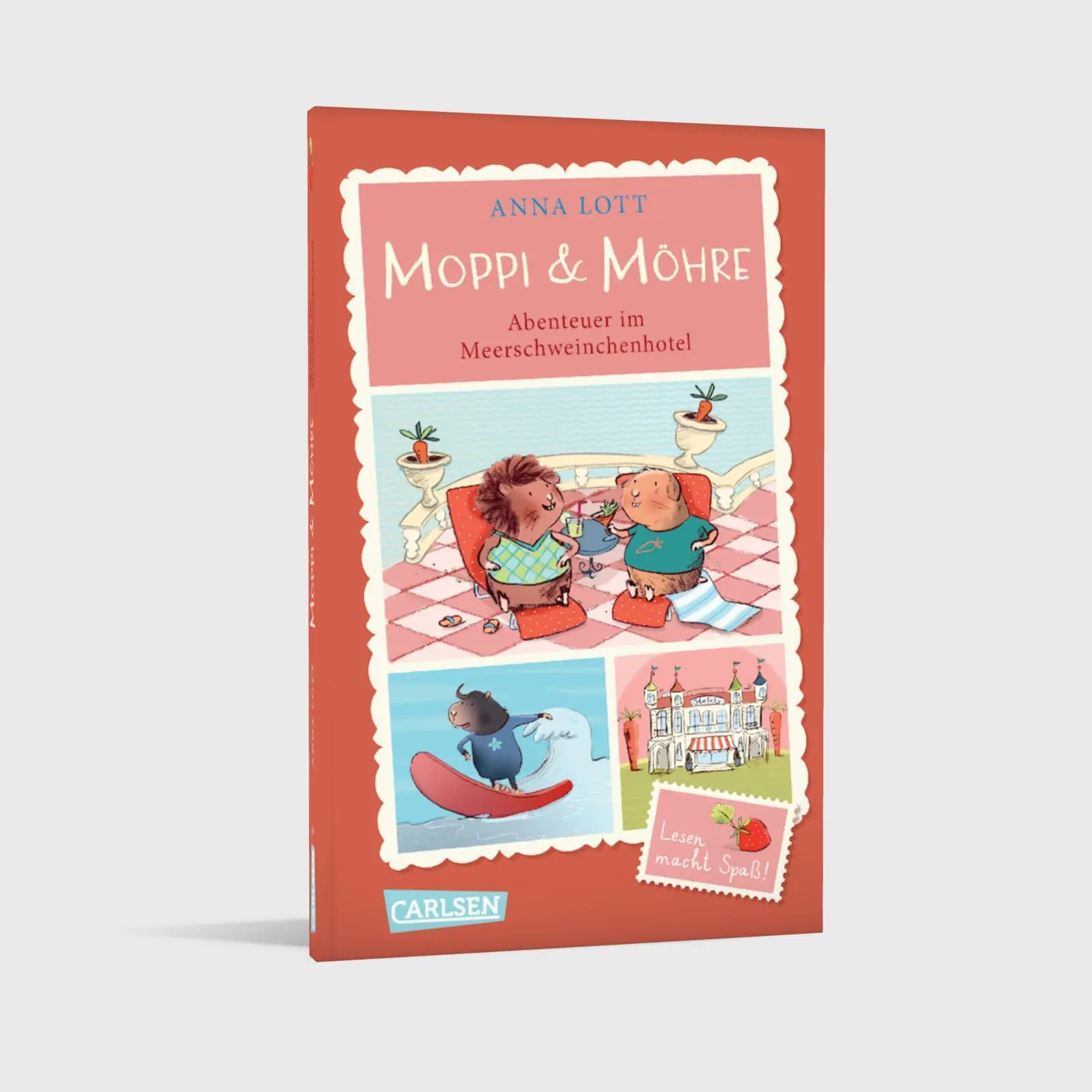 Bild: 9783551322500 | Moppi und Möhre - Abenteuer im Meerschweinchenhotel | Anna Lott | Buch