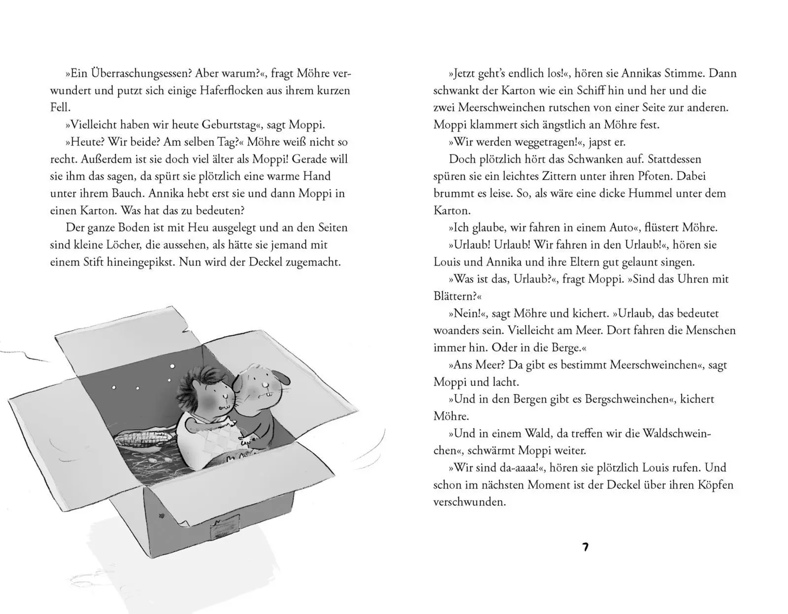 Bild: 9783551322500 | Moppi und Möhre - Abenteuer im Meerschweinchenhotel | Anna Lott | Buch