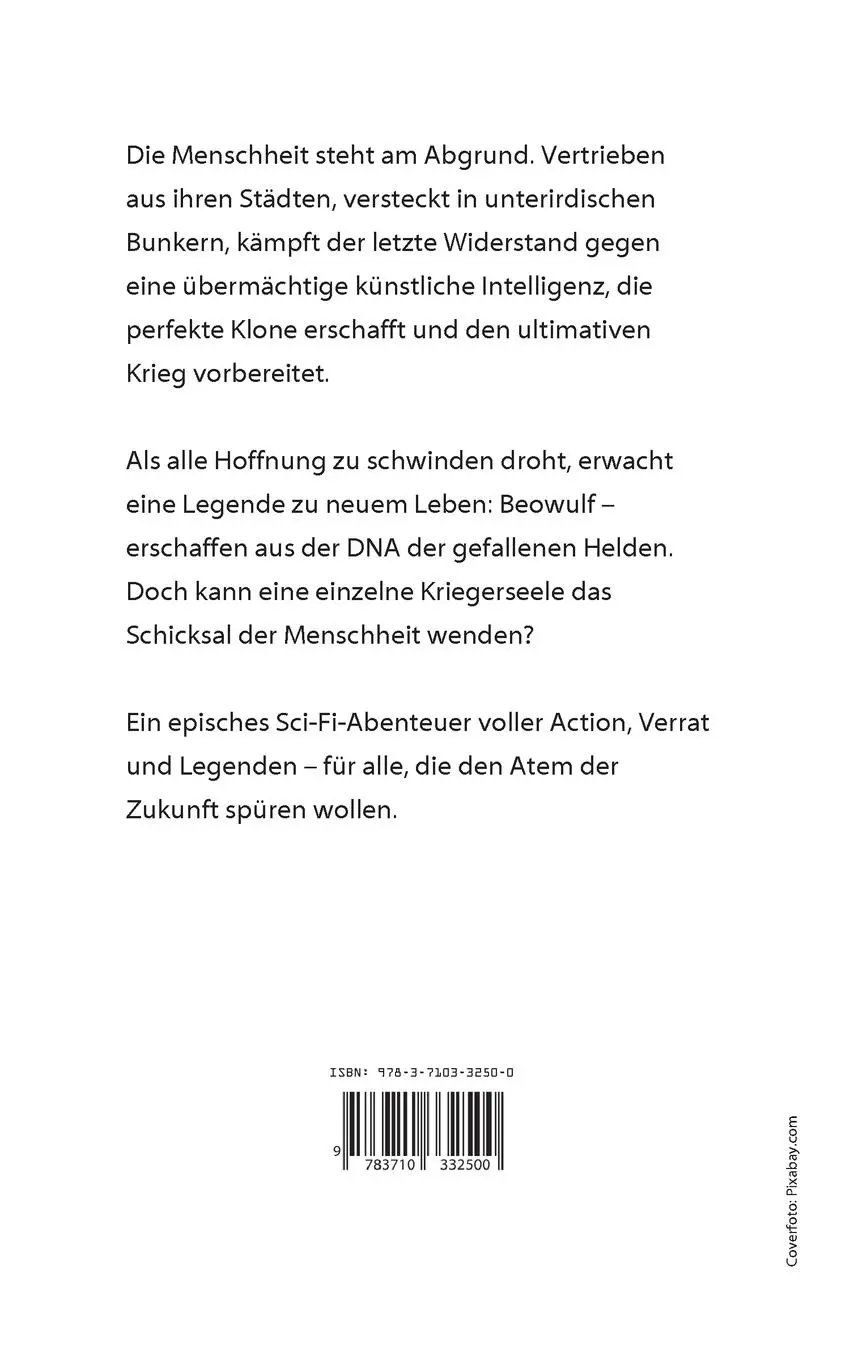 Rückseite: 9783710332500 | Beowulf 2125 | Eine sterbende Erde | Björn Friebel | Taschenbuch