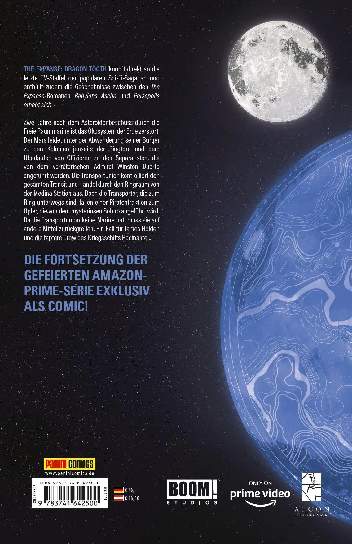 Rückseite: 9783741642500 | The Expanse - Die Graphic Novel | Dragon Tooth Band 1 | Diggle (u. a.)