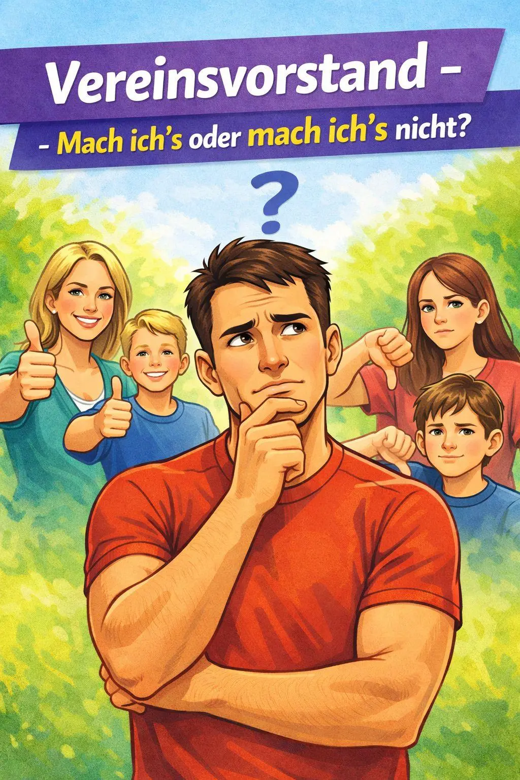 Cover: 9783945202500 | Vereinsvorstand | Mach ich´s oder mach ich´s nicht | Joachim Lehmann