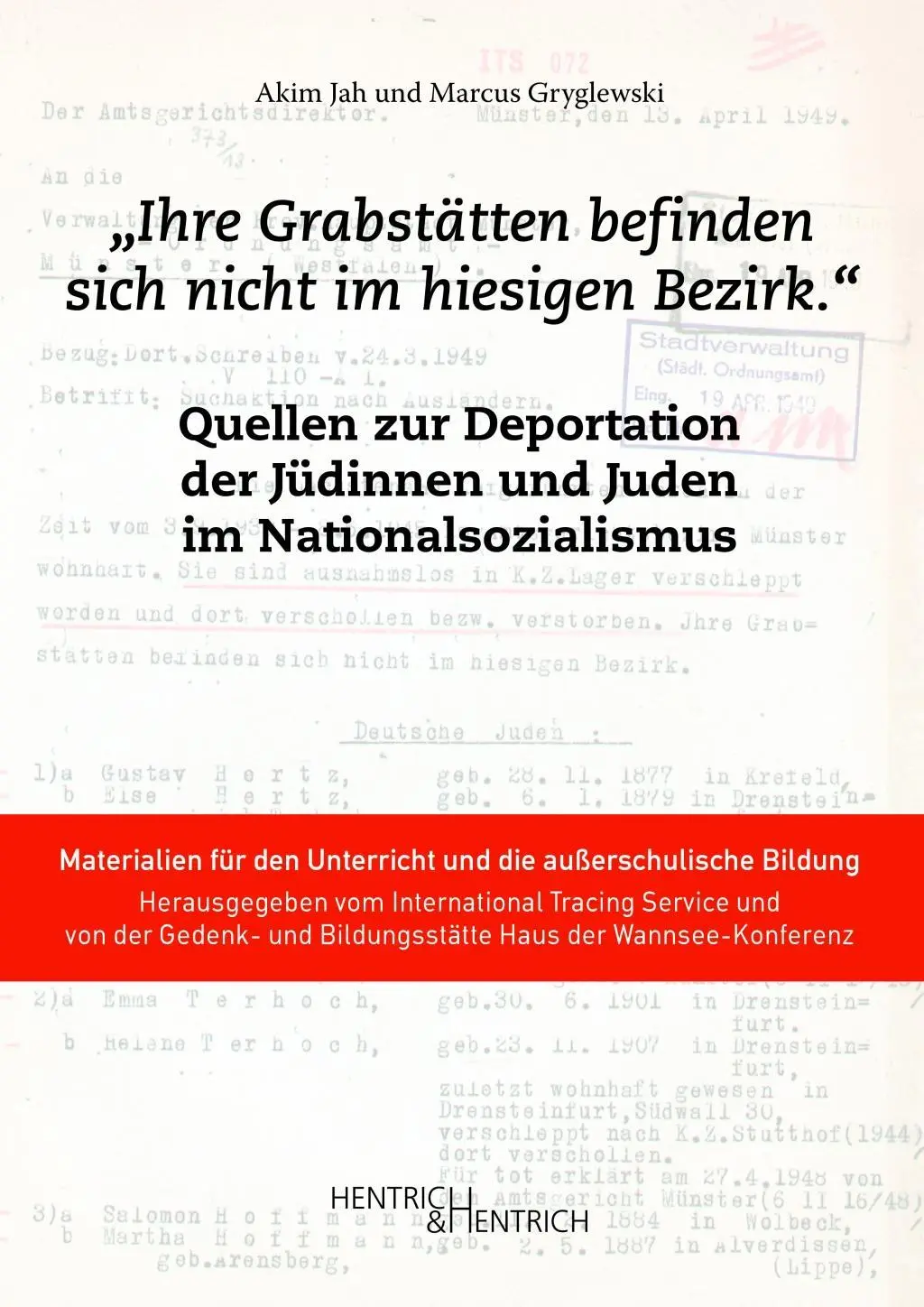 Cover: 9783955652500 | Ihre Grabstätten befinden sich nicht im hiesigen Bezirk. | Jah | Buch