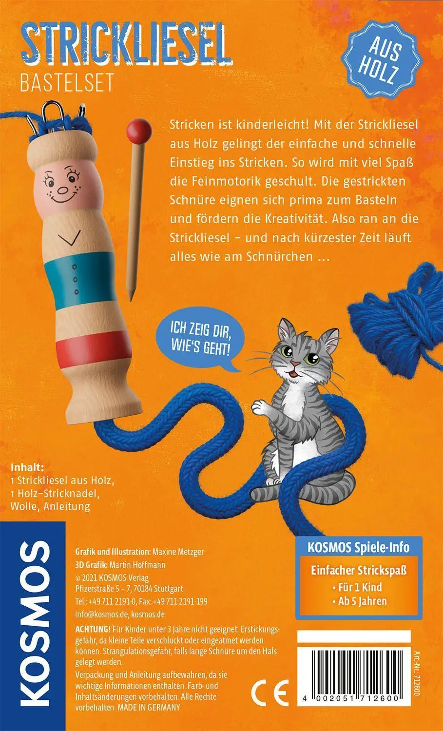 Bild: 4002051712600 | Strickliesel | Spiel | Brettspiel | 712600 | Deutsch | 2021