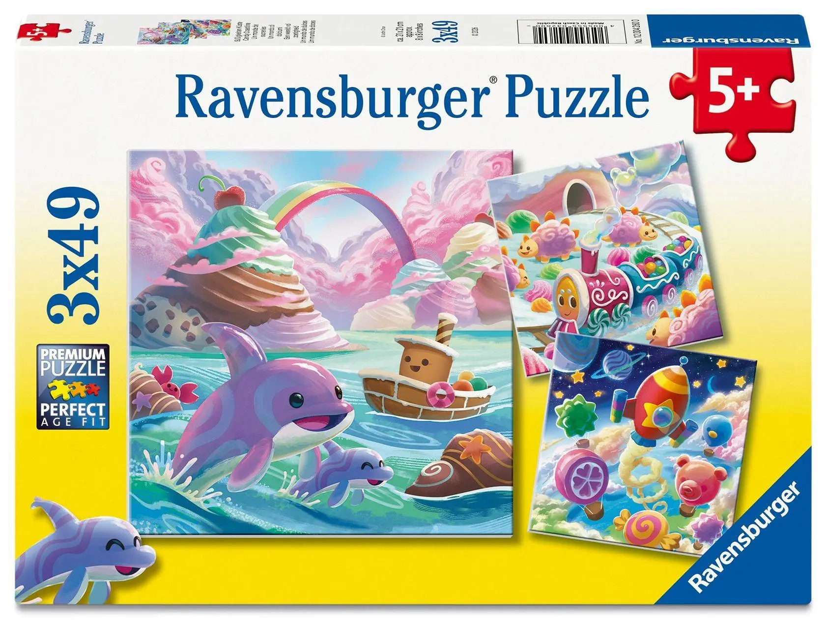Cover: 4005555042600 | Kinderpuzzle 3x49 Teile - Süßigkeiten Küste | Spiel | 12004260 | 2026