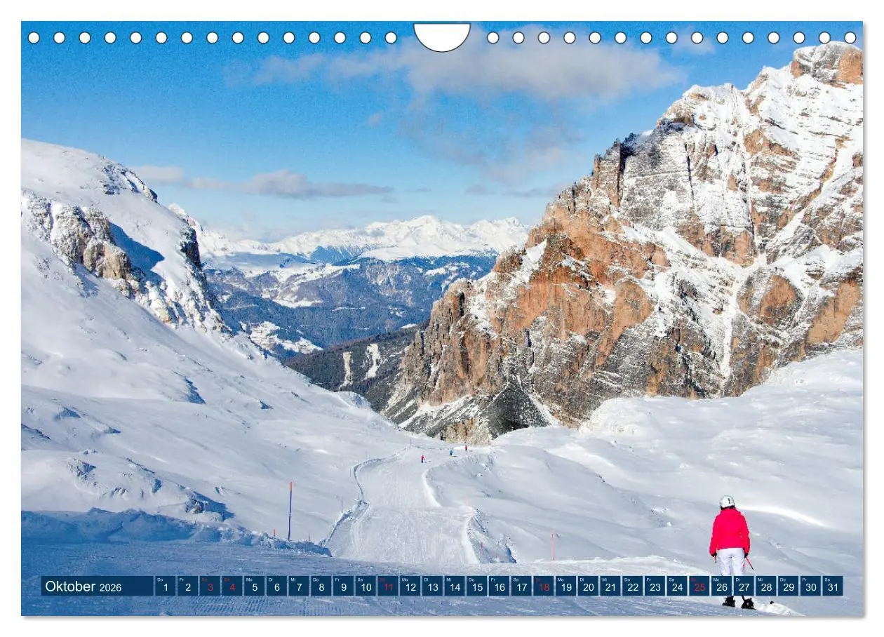Bild: 9783457812600 | Sella Ronda (Wandkalender 2026 DIN A4 quer), CALVENDO Monatskalender