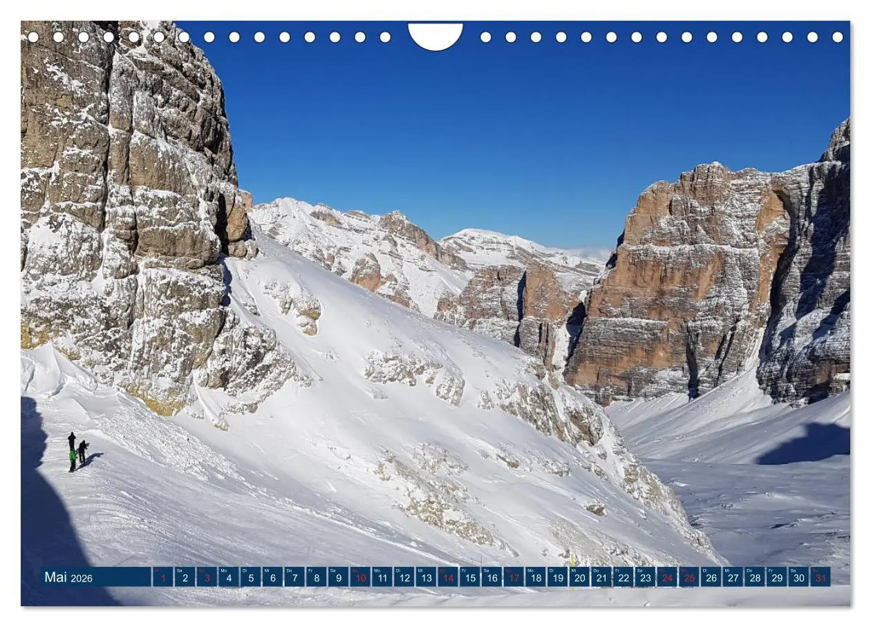 Bild: 9783457812600 | Sella Ronda (Wandkalender 2026 DIN A4 quer), CALVENDO Monatskalender