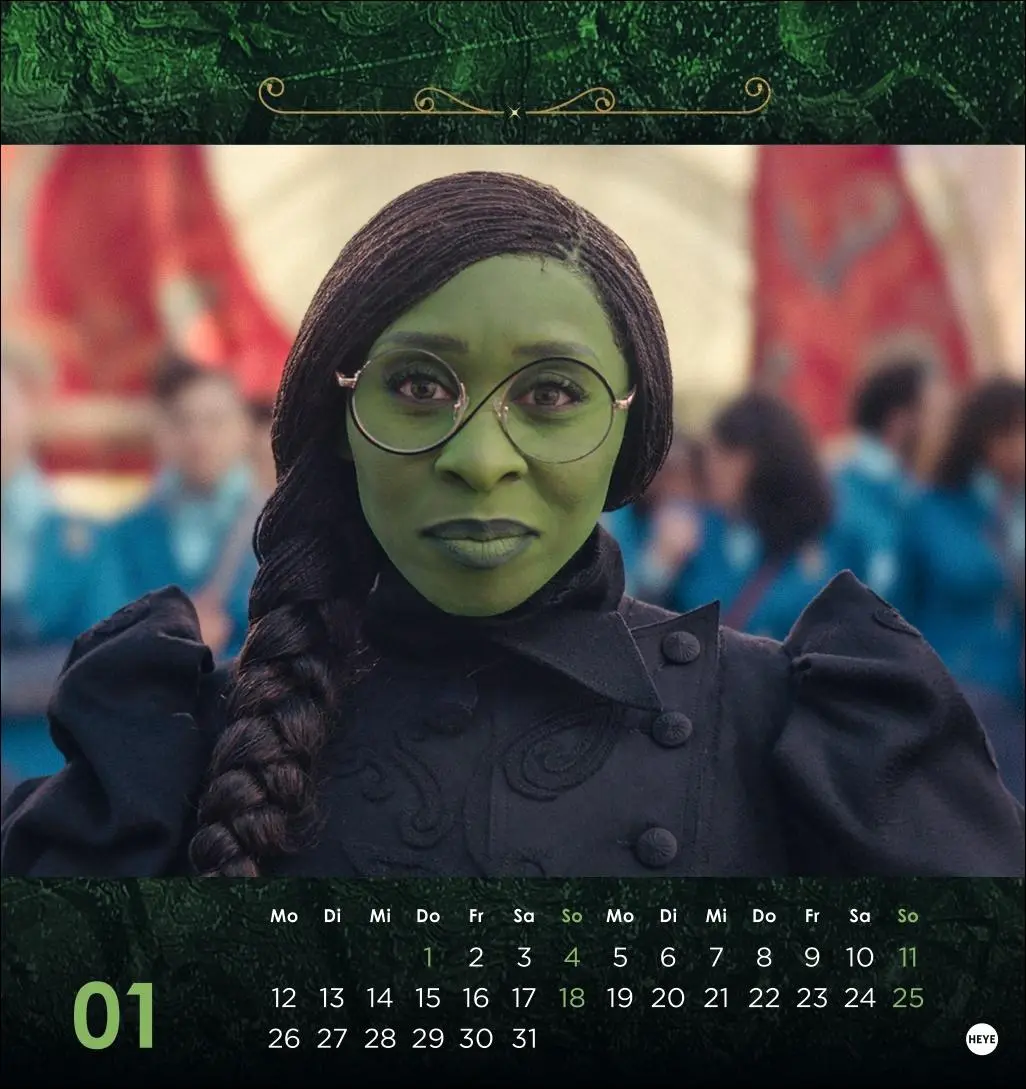 Bild: 9783756412600 | Wicked Postkartenkalender 2026 | Kalender | Spiralbindung | 13 S.