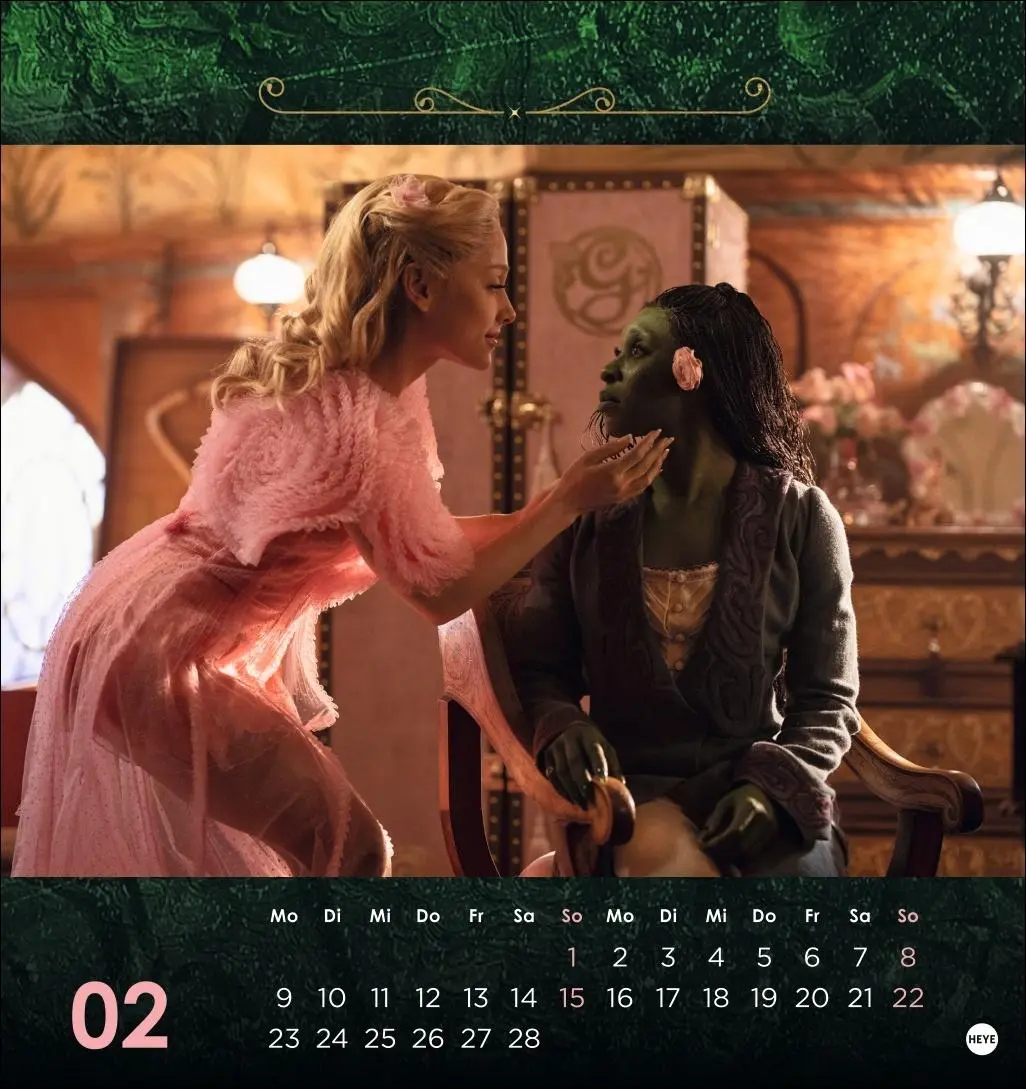 Bild: 9783756412600 | Wicked Postkartenkalender 2026 | Kalender | Spiralbindung | 13 S.
