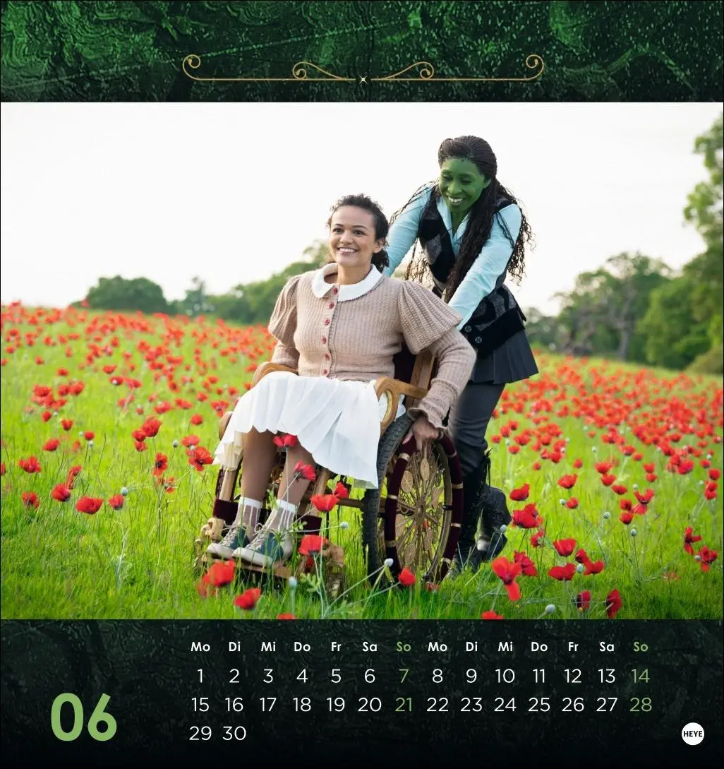 Bild: 9783756412600 | Wicked Postkartenkalender 2026 | Kalender | Spiralbindung | 13 S.