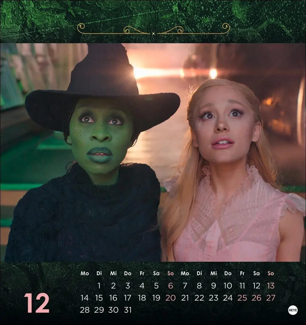Bild: 9783756412600 | Wicked Postkartenkalender 2026 | Kalender | Spiralbindung | 13 S.