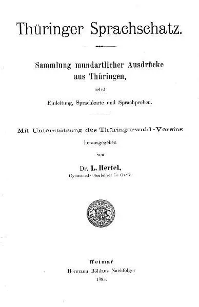 Bild: 9783867772600 | Das Thüringer Mundartenbuch - Ein Lexikon des Thüringer...