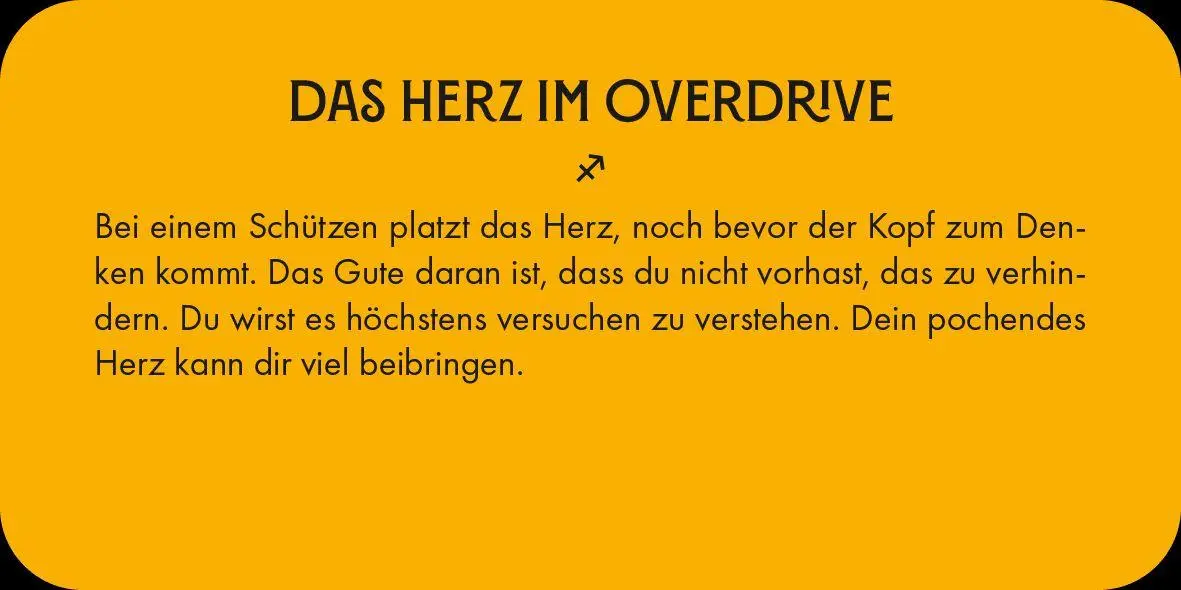 Bild: 4250375102700 | Sternzeichen Schütze 40 Karten in Magnetschachtel - - 40 Karten in...