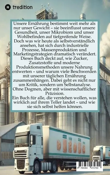 Rückseite: 9783384472700 | Vergessene Ernährung | Wie die Industrie unsere Ernährung beeinflusst