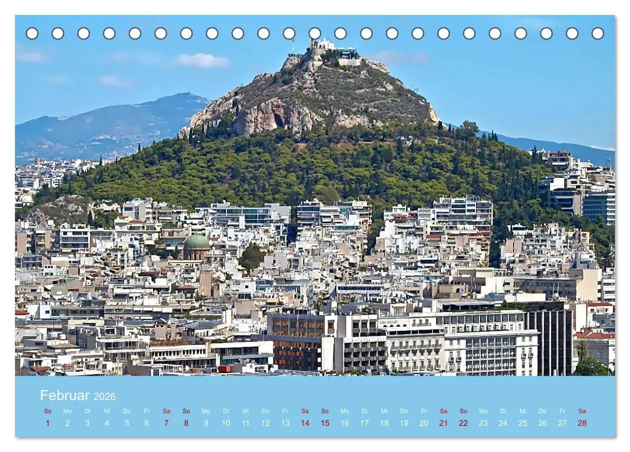 Bild: 9783457802700 | Geliebtes Athen (Tischkalender 2026 DIN A5 quer), CALVENDO...