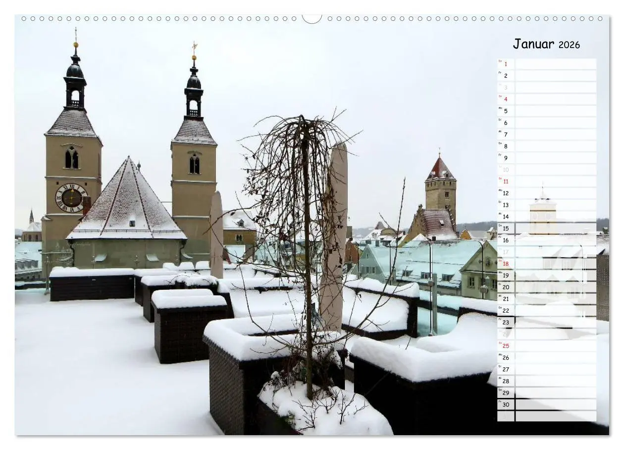 Bild: 9783457972700 | Regensburg erleben (Wandkalender 2026 DIN A2 quer), CALVENDO...