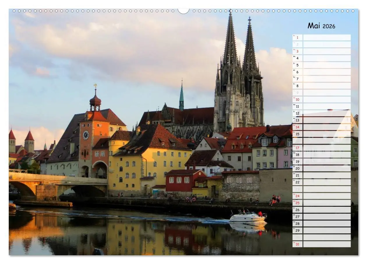 Bild: 9783457972700 | Regensburg erleben (Wandkalender 2026 DIN A2 quer), CALVENDO...