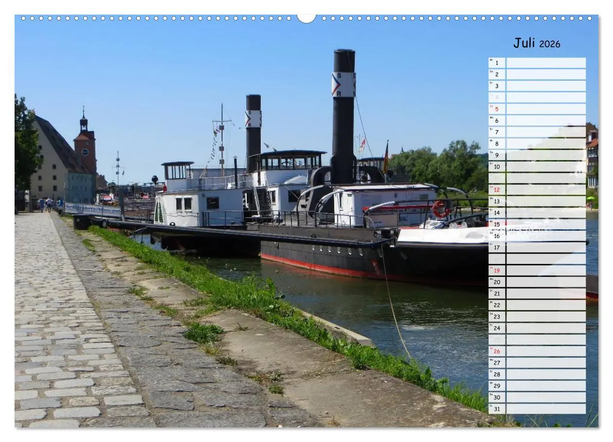 Bild: 9783457972700 | Regensburg erleben (Wandkalender 2026 DIN A2 quer), CALVENDO...