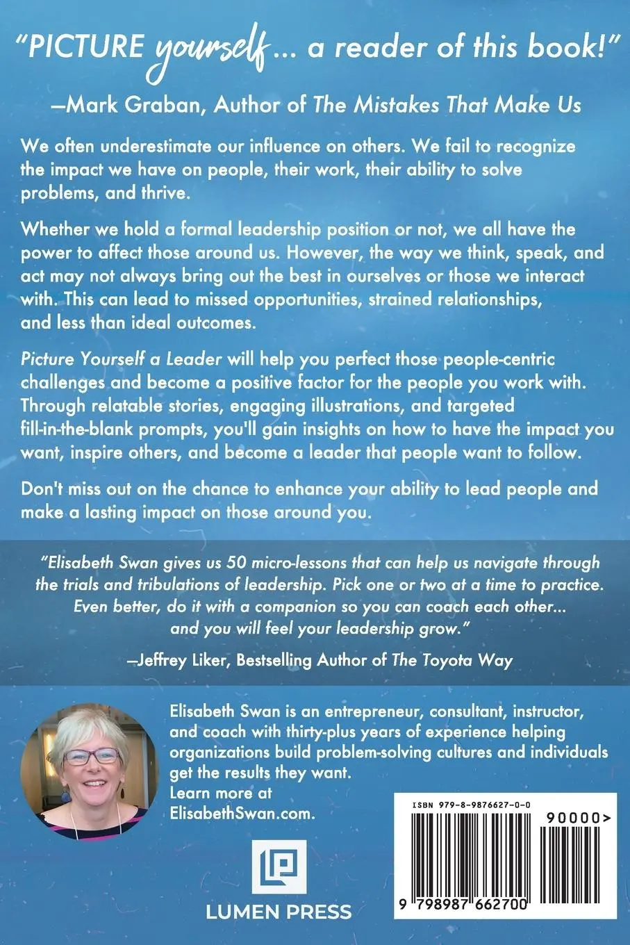 Rückseite: 9798987662700 | Picture Yourself a Leader | Elisabeth Swan | Taschenbuch | Englisch