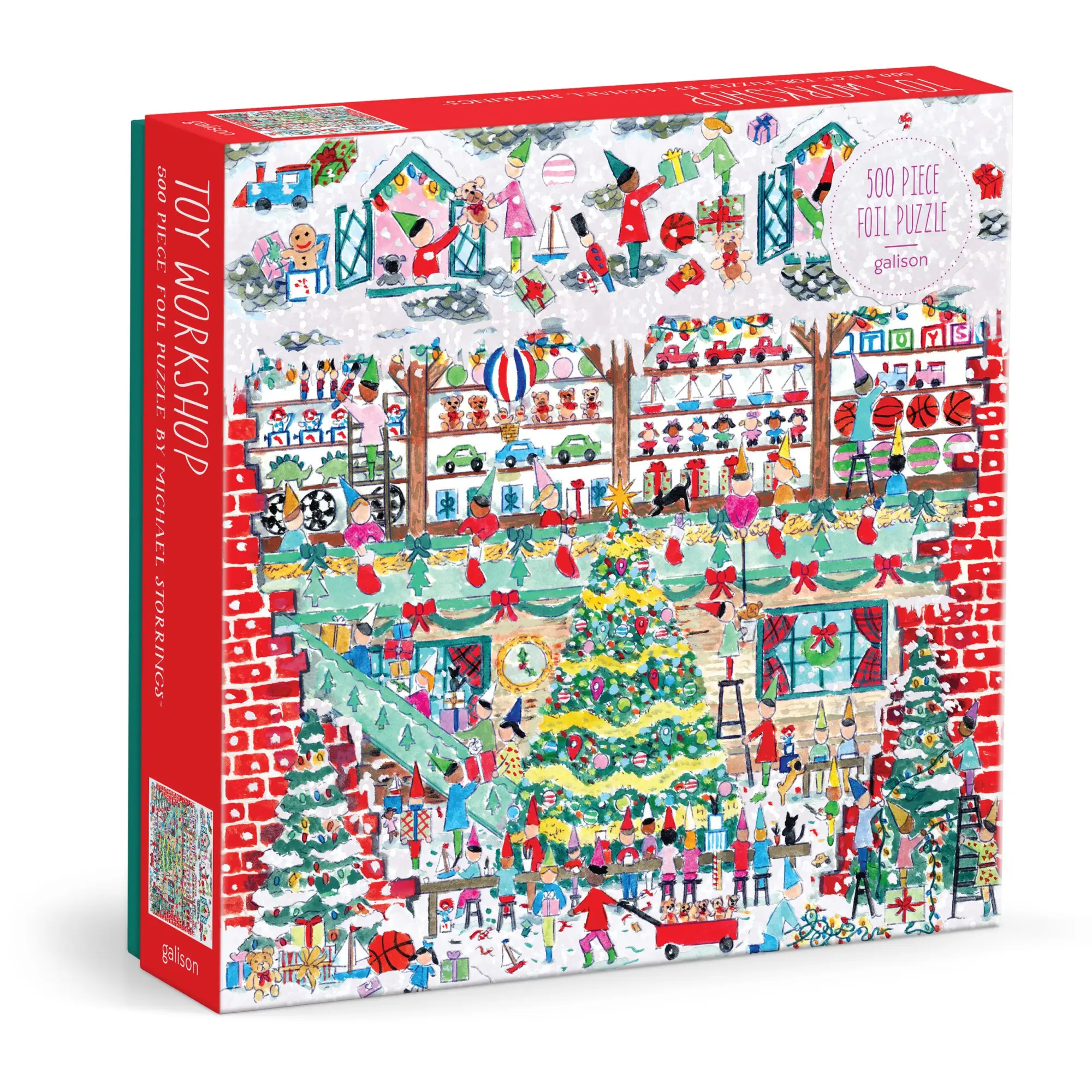 Cover: 9780735382800 | Michael Storrings Toy Workshop 500. Piece Foil Puzzle | Spiel | 2024