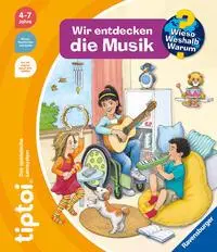Cover: 9783473492800 | tiptoi® Wieso? Weshalb? Warum? - Wir entdecken die Musik | Inka Friese