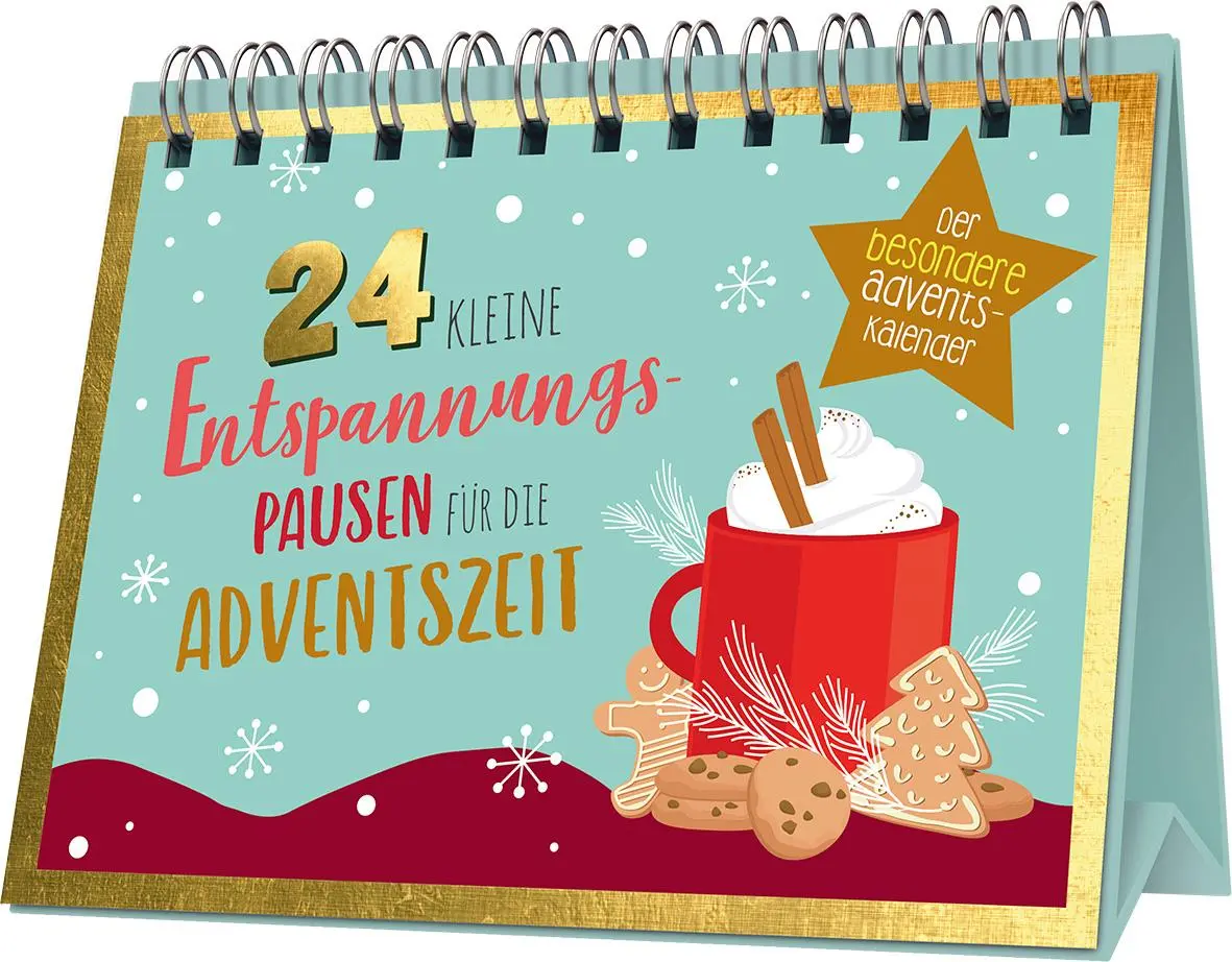 Cover: 9783625192800 | 24 kleine Entspannungspausen für die Adventszeit | Buch | 48 S. | 2023