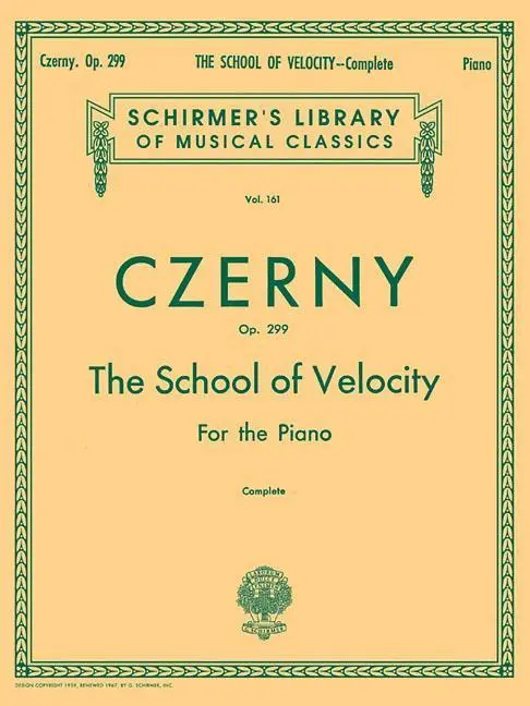 Cover: 9780793552900 | School of Velocity, Op. 299 (Complete) | Max Vogrich | Broschüre