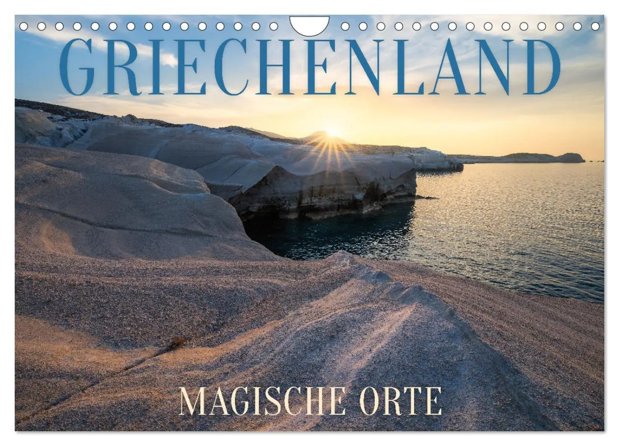 Cover: 9783457572900 | Griechenland - Magische Orte (Wandkalender 2026 DIN A4 quer),...