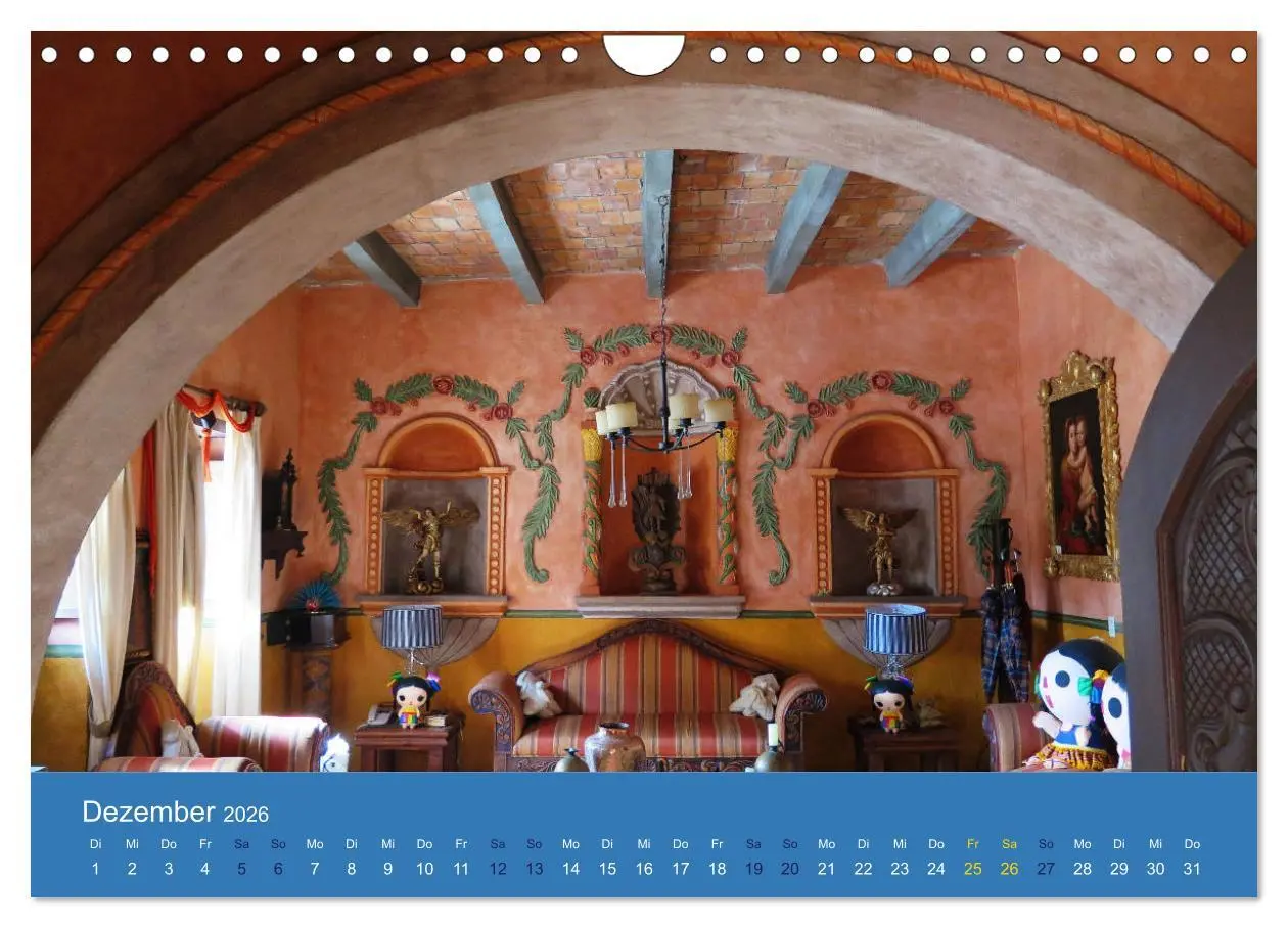Bild: 9783457712900 | Viva Mexiko - Farben und Freude (Wandkalender 2026 DIN A4 quer),...