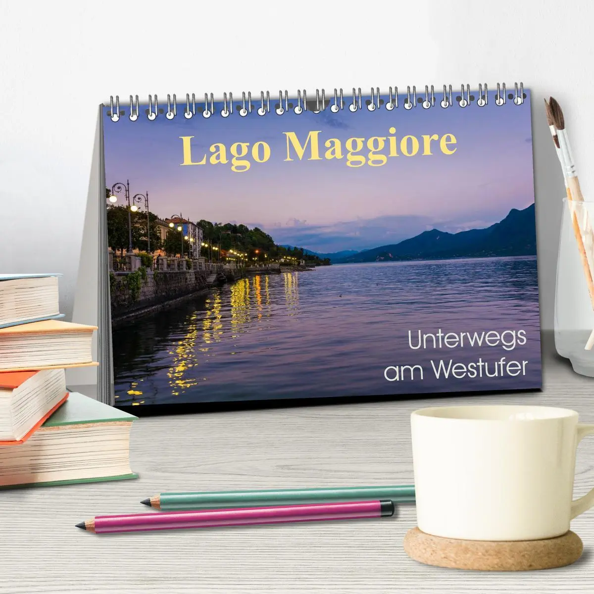 Bild: 9783457952900 | Lago Maggiore - Unterwegs am Westufer (Tischkalender 2026 DIN A5...