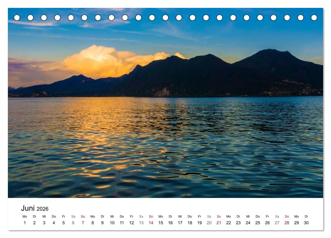 Bild: 9783457952900 | Lago Maggiore - Unterwegs am Westufer (Tischkalender 2026 DIN A5...