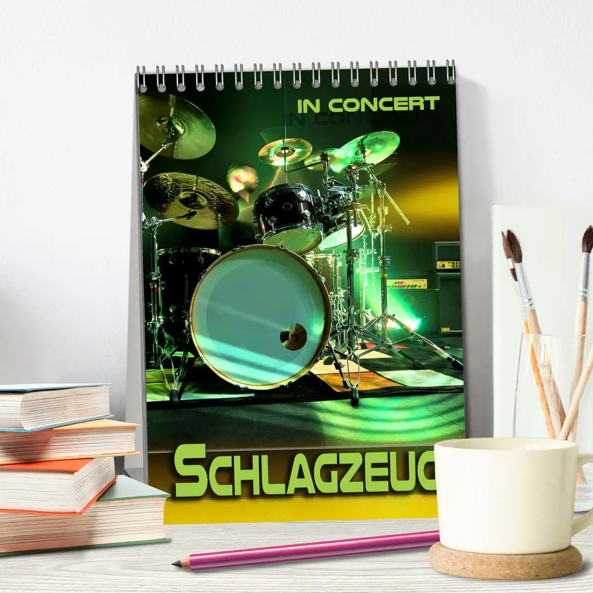 Bild: 9783516352900 | Schlagzeug in Concert (Tischkalender 2026 DIN A5 hoch), CALVENDO...